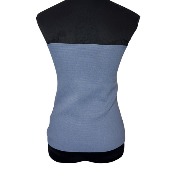 💎 Zara Strapless Top Steel Blue - Picture 3 of 10